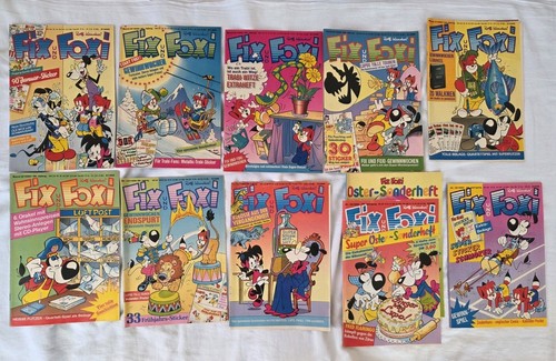 Fix und foxi comic hefte - fix, 1988