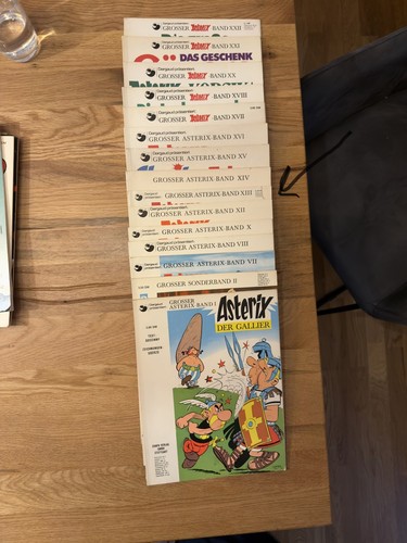 Asterix comic sammlung - asterix, comic-sammlung