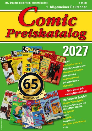 Comic preiskatalog 2027 - comic,