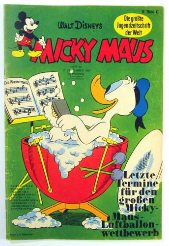Micky maus 1969 heft - maus,