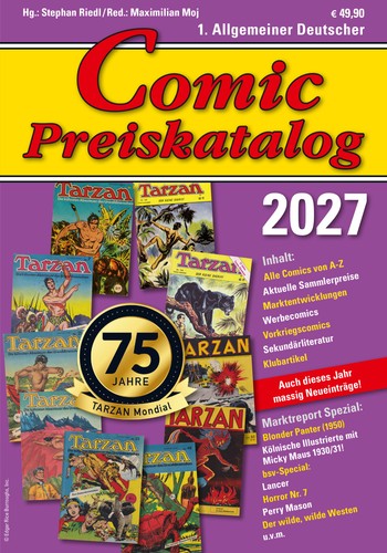 Comic preiskatalog 2027 - comic,