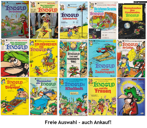 Isnogud comic alben einzeln - comic,